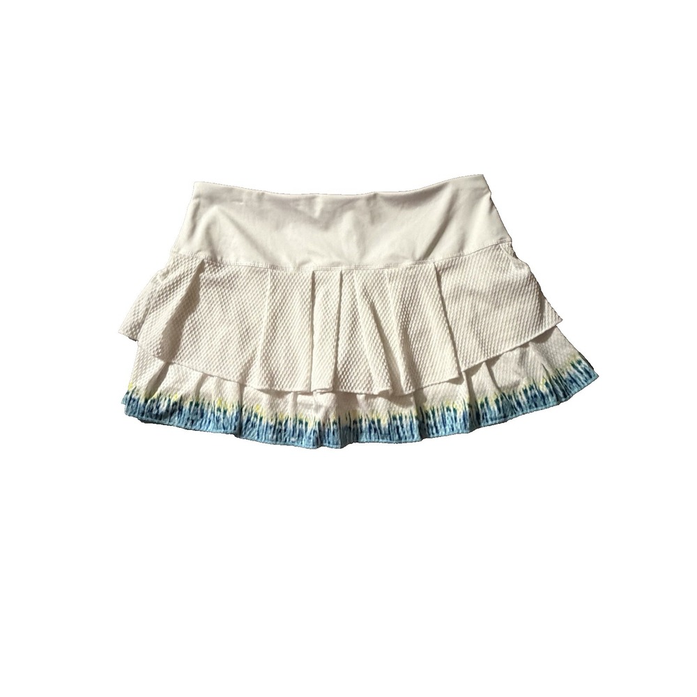 Lucky In Love Women's Size XL White Golf Tennis Skort